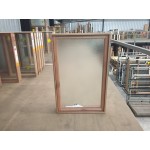 Timber Awning Window 1197mm H x 765mm W (Obscure) 